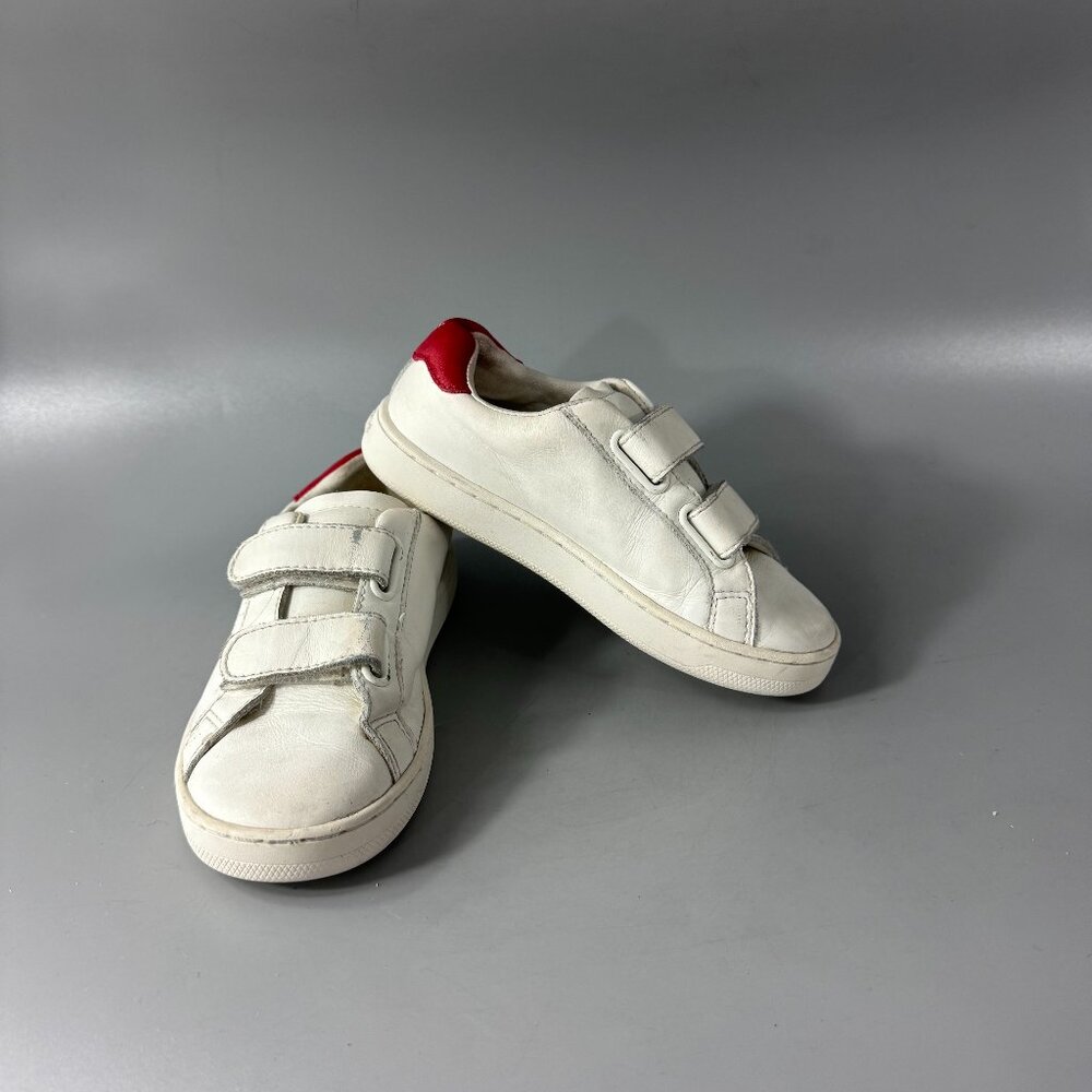 PALM ANGELS KIDS Palm One Strap Leather Sneakers, Size 28